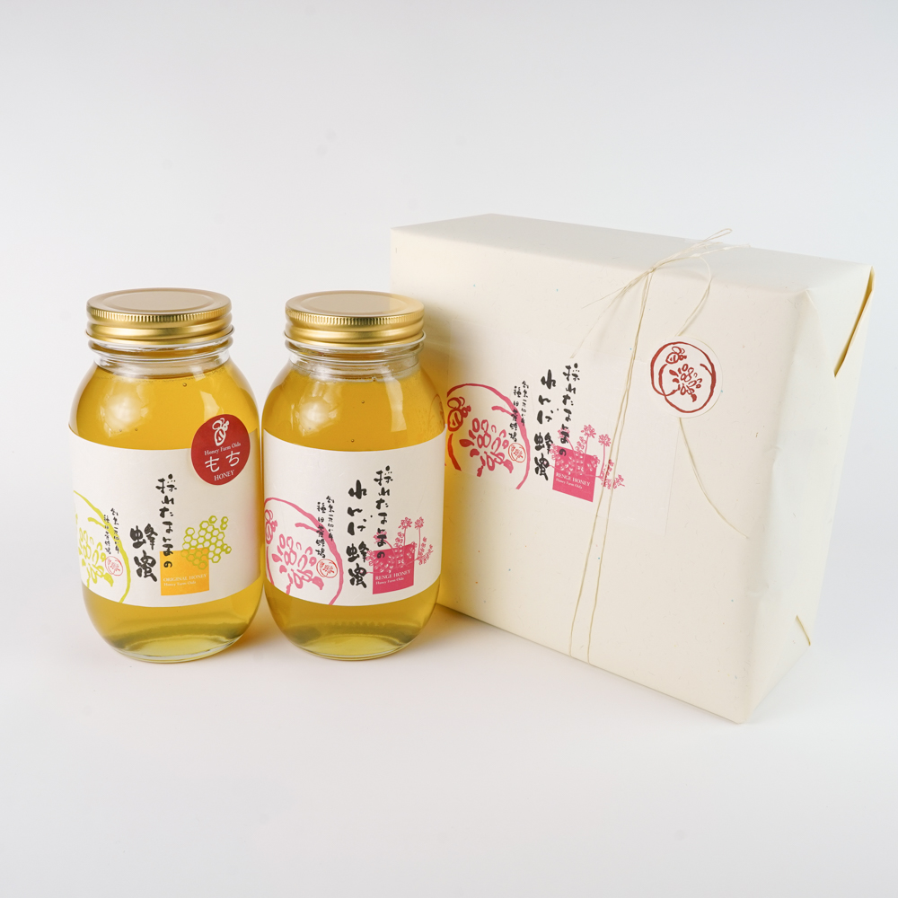 くろがねもち蜂蜜　れんげ蜂蜜 種田養蜂場