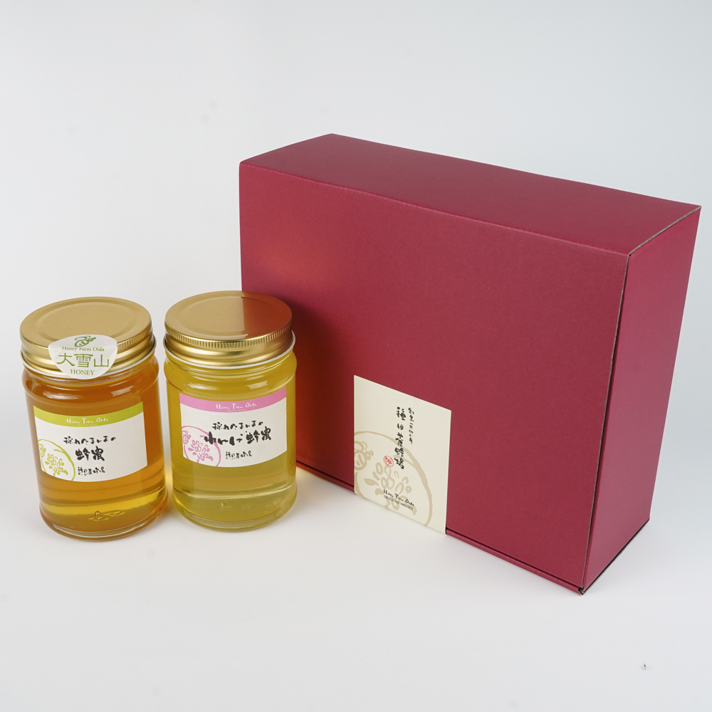 大雪山蜂蜜 れんげ蜂蜜 蜂蜜ギフト 種田養蜂場
